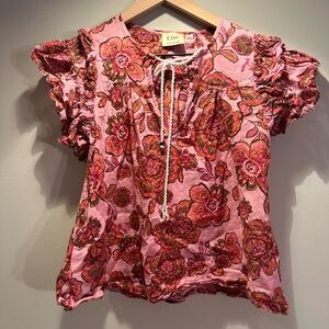 Elie Tahari Floral Print Blouse